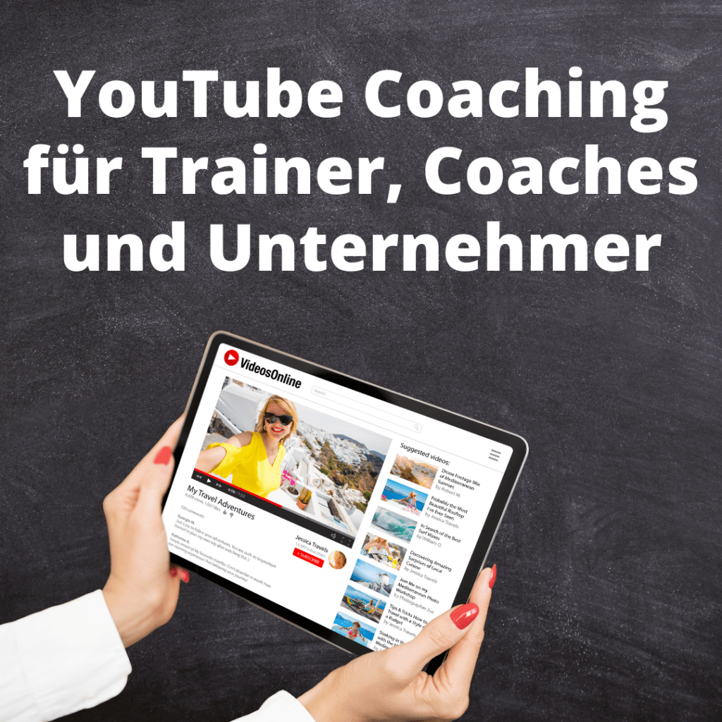 YouTube Coaching (12 Wochen) Online Marketing Coaching für dein